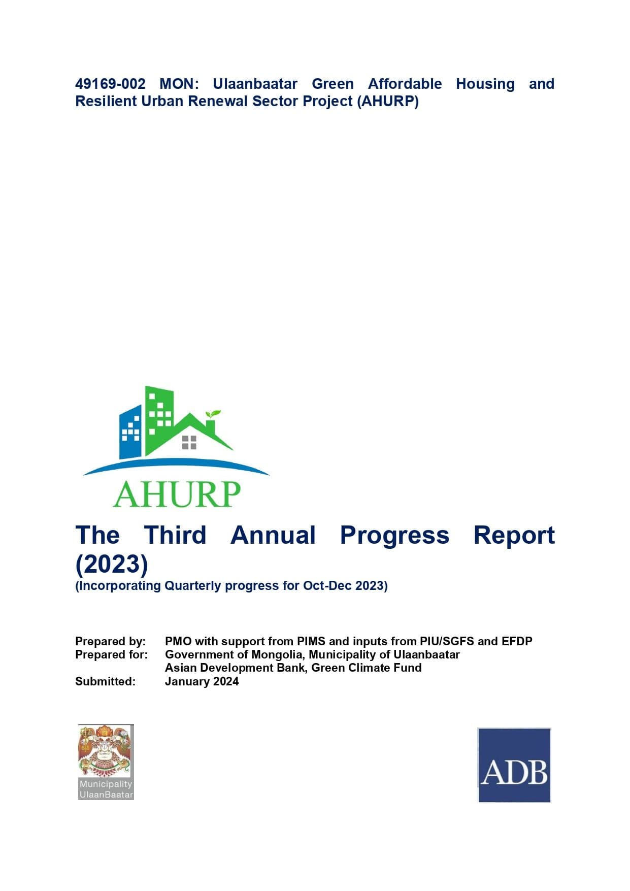 AHURP Annual Report 2023